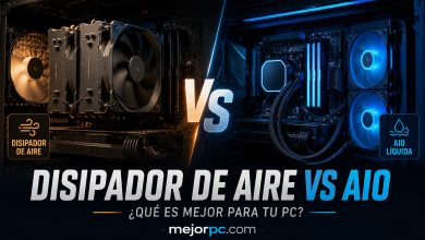 Comparativa entre disipador de aire y refrigeración líquida AIO para PC