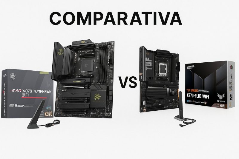 Comparativa MSI X870 o ASUS TUF X870