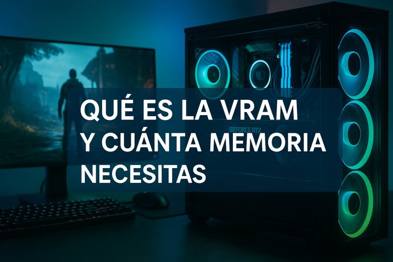 Que es la VRAM y cuanta memoria grafica necesitas