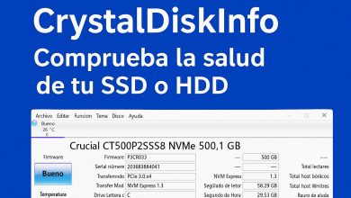 Crystaldisk Info comprueba la salud de tu disco duro