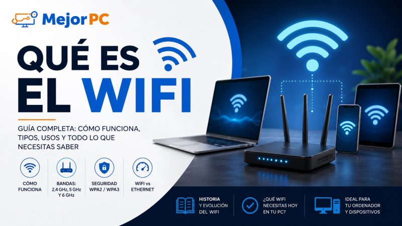 qué es el wifi y cómo funciona con router y dispositivos conectados